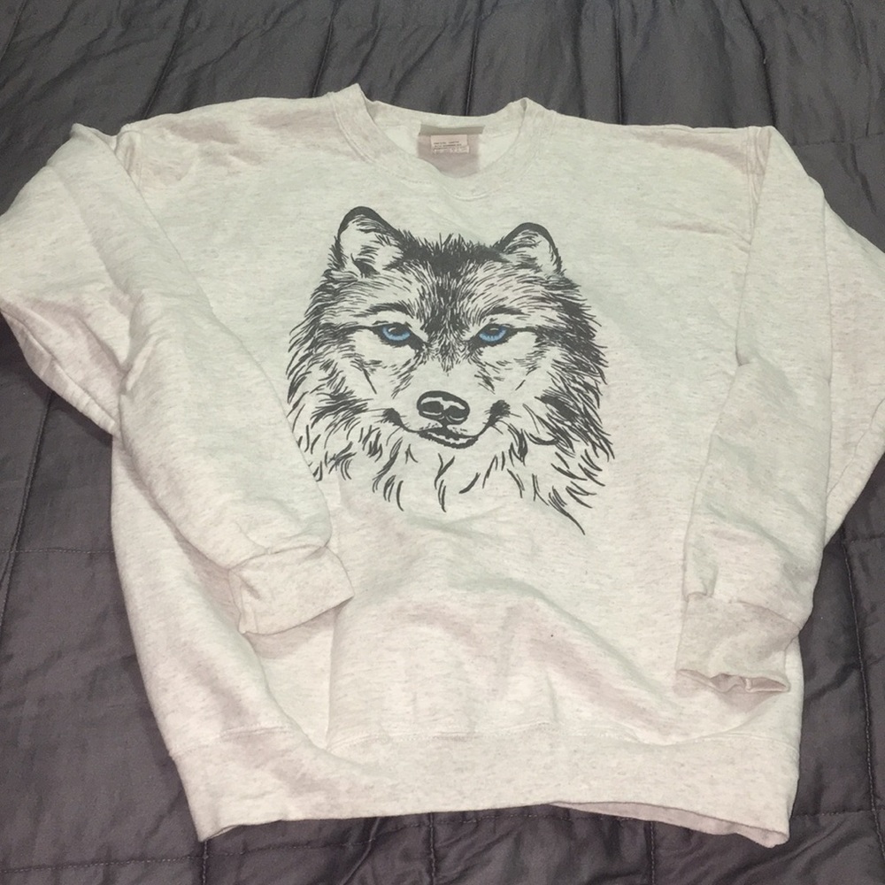 Crew neck sweater!